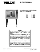 Предварительный просмотр 1 страницы Vulcan-Hart ML-126610 Service Manual