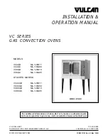 Vulcan-Hart ML-126611 Installation & Operation Manual предпросмотр