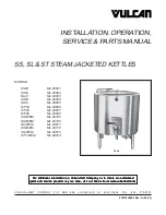 Vulcan-Hart ML-52561 Installation & Operation Manual preview