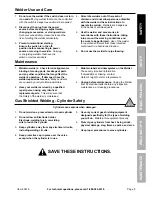 Preview for 5 page of Vulcan-Hart PROTIG 165 Owner'S Manual