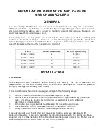 Предварительный просмотр 3 страницы Vulcan-Hart SCB25 Installation & Operation Manual