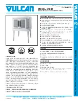 Vulcan-Hart SG4D Specifications предпросмотр