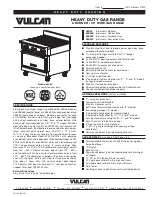 Vulcan-Hart V6B36B Manual preview