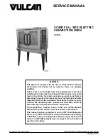 Предварительный просмотр 1 страницы Vulcan-Hart VC5E Service Manual