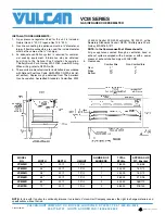 Предварительный просмотр 2 страницы Vulcan-Hart VCM34R Specifications