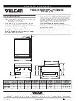 Preview for 2 page of Vulcan-Hart VCRG-M Series Installation Instructions