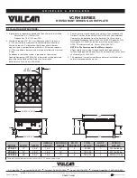 Preview for 2 page of Vulcan-Hart VCRH Series Installation Instructions