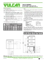 Preview for 2 page of Vulcan-Hart VHL2E Specifications