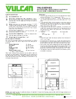 Предварительный просмотр 2 страницы Vulcan-Hart VHL2G Specifications