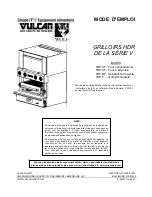 Предварительный просмотр 17 страницы Vulcan-Hart VIR1BF Operation Manual