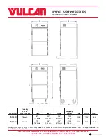 Preview for 2 page of Vulcan-Hart VRT32I SERIES Specifications