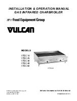 Предварительный просмотр 1 страницы Vulcan-Hart VTEC14 Installation & Operation Manual