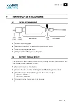 Предварительный просмотр 15 страницы Vulkan HRD 92 S.C User Manual