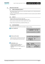 Предварительный просмотр 8 страницы Vulkan Lokring LOKATOR VL30 Instruction Manual