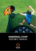 Vuly Basketball hoop Assembly Manual предпросмотр