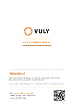 Vuly BMX Bike Owner'S Manual preview