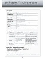 Preview for 15 page of VuPoint IP-P10-VP User Manual