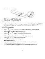 Preview for 6 page of VuPoint PDS-ST480-VP User Manual