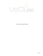 Preview for 13 page of VuQube VQ2000 Operating Instructions Manual