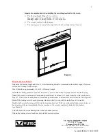 Предварительный просмотр 3 страницы Vutec Lectric I Installation Instructions