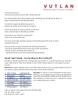 Vutlan VT825 Quick Start Manual предпросмотр