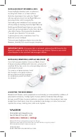 Preview for 2 page of Vuzix Blade Installation Manual