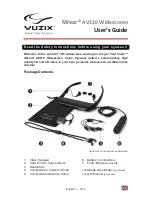 Предварительный просмотр 1 страницы Vuzix iWear AV310 Widescreen User Manual