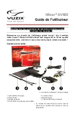 Preview for 11 page of Vuzix iWear AV920 User Manual