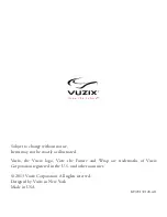 Предварительный просмотр 44 страницы Vuzix Wrap 1200AR User Manual