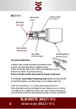 Preview for 7 page of VVG MULTI 151 Instruction Manual