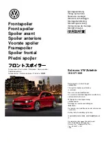 VW 1K8 071 609 Fitting Instructions Manual preview