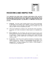 Preview for 4 page of VWR International 3015 Installation And Operator'S Manual