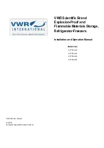 VWR International 47747-222 Installation And Operation Manual preview