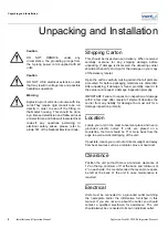 Preview for 10 page of VWR International 47747-222 Installation And Operation Manual