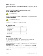 Preview for 4 page of VWR International 700-0245 Instruction Manual