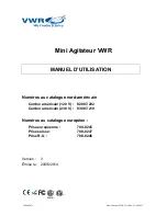 Preview for 21 page of VWR International 700-0245 Instruction Manual