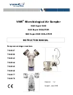 VWR International DUO SAS 360 Contact Instruction Manual preview