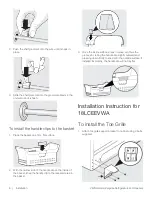 Предварительный просмотр 10 страницы VWR 17LREEVWA Installation And Operation Manua