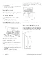 Preview for 14 page of VWR 17LREEVWA Installation And Operation Manua