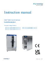 Предварительный просмотр 1 страницы VWR 390-1335 Instruction Manual