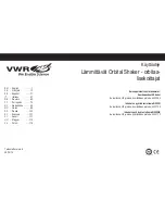 Предварительный просмотр 112 страницы VWR 5000I Instruction Manual