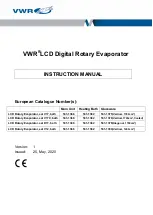 Предварительный просмотр 1 страницы VWR 531-1368 Instruction Manual