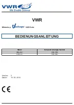 Preview for 25 page of VWR 630-1556 Instruction Manual