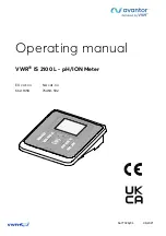 VWR 662-1658 Operating Manual предпросмотр