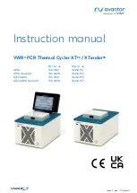 Preview for 1 page of VWR 732-1359 Instruction Manual