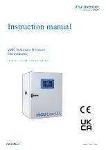 Preview for 1 page of VWR INCU-Line Premium Instruction Manual