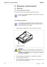 Предварительный просмотр 82 страницы VWR MD 8000 L Operating Manual