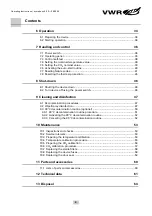 Предварительный просмотр 4 страницы VWR symphony 5.3 A Operating Instructions Manual