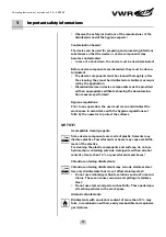 Preview for 11 page of VWR symphony 5.3 A Operating Instructions Manual