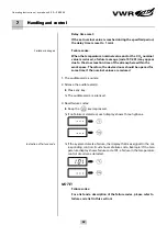 Preview for 42 page of VWR symphony 5.3 A Operating Instructions Manual